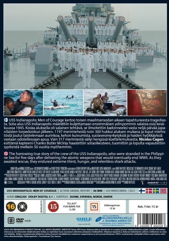 USS Indinapolis: Men of Courage