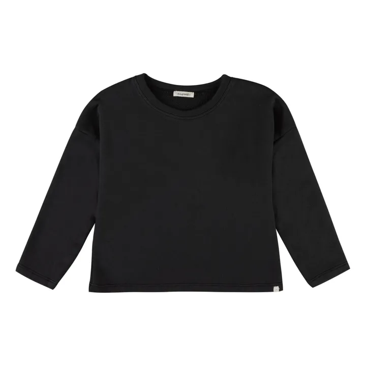 Möm(e) Sweat Coton Bio Eduardo | Noir