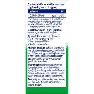 Davitamon Vitamine D Olie Duoverpakking 2x25ML