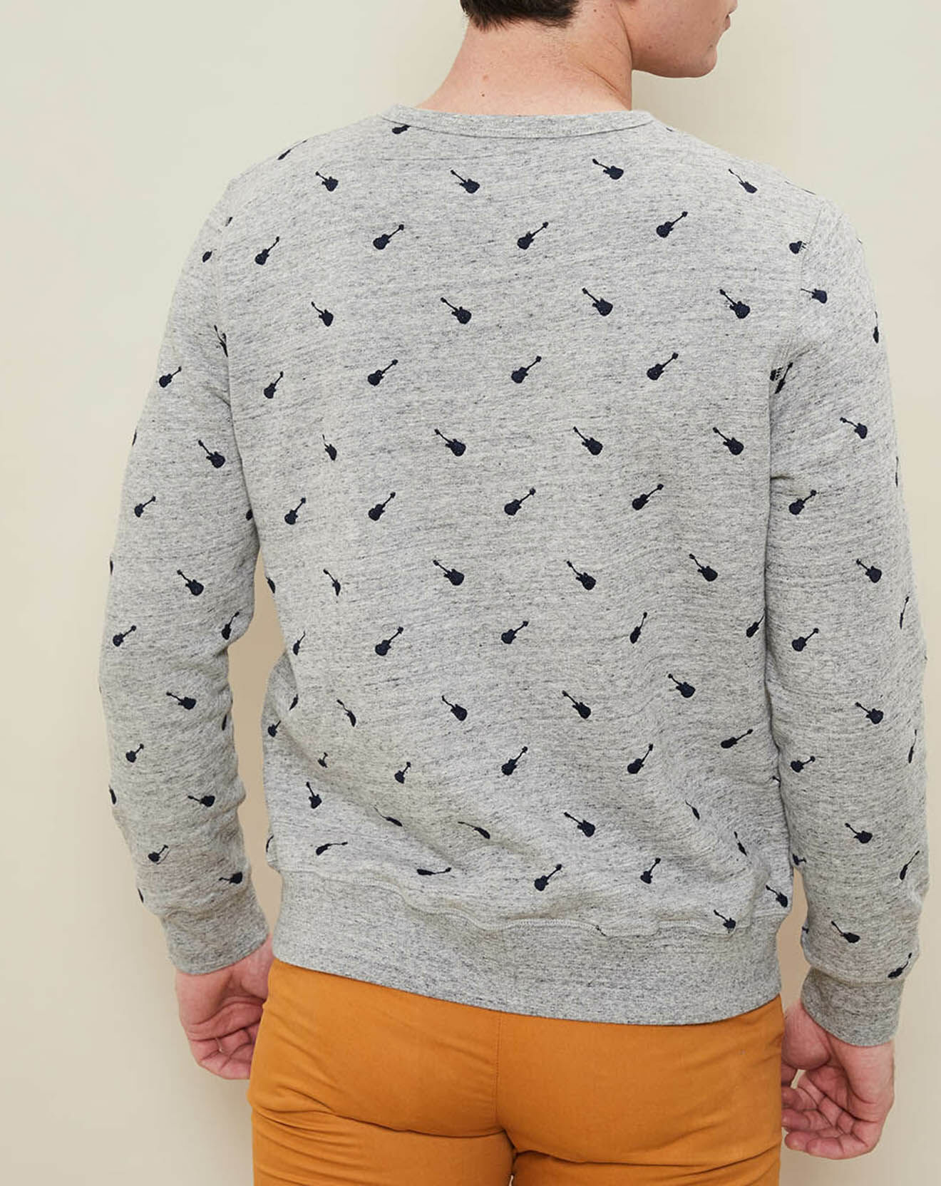 Hartford Sweat Guitar gris chiné