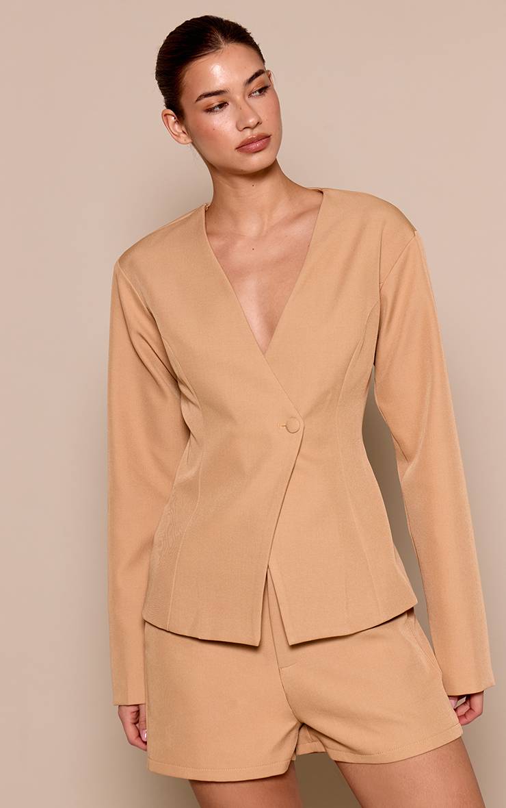 Amande Short Taille Mi-haute Coupe Ajustée