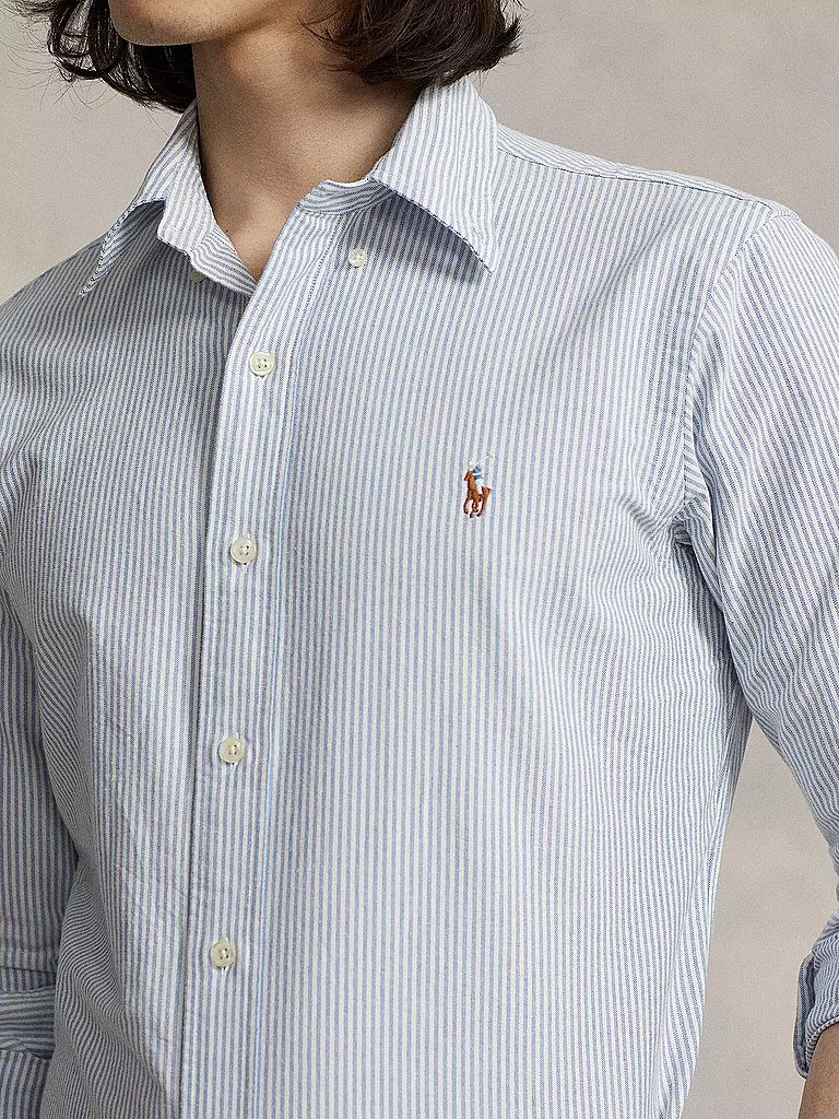 POLO RALPH LAUREN Hemd Costum Fit weiss