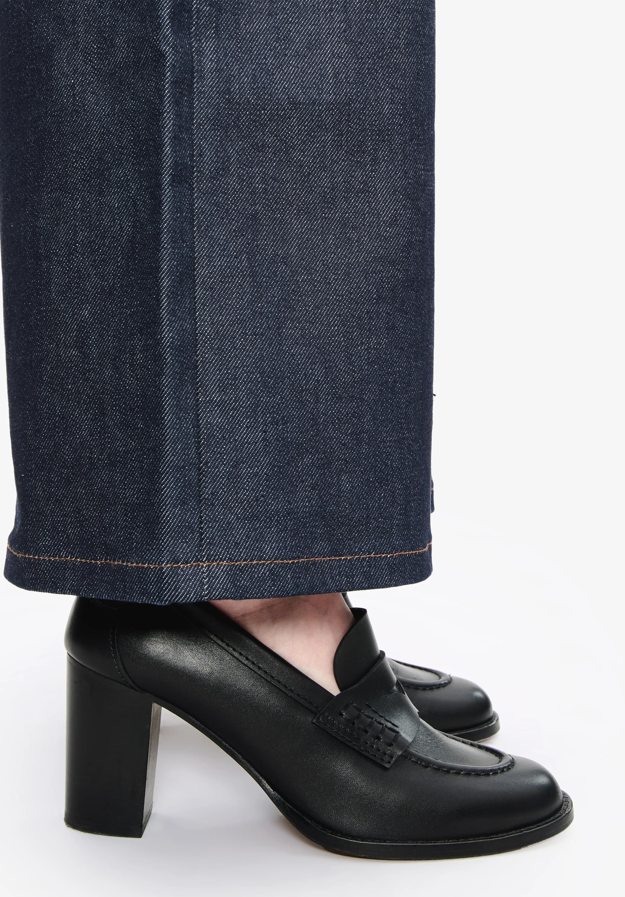 Les Mocassins Talons - Noir