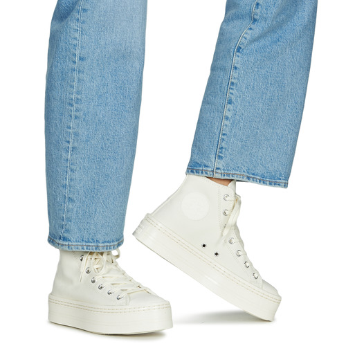Converse - CHUCK TAYLOR ALL STAR MODERN LIFT PLATFORM CANVAS - Blanc