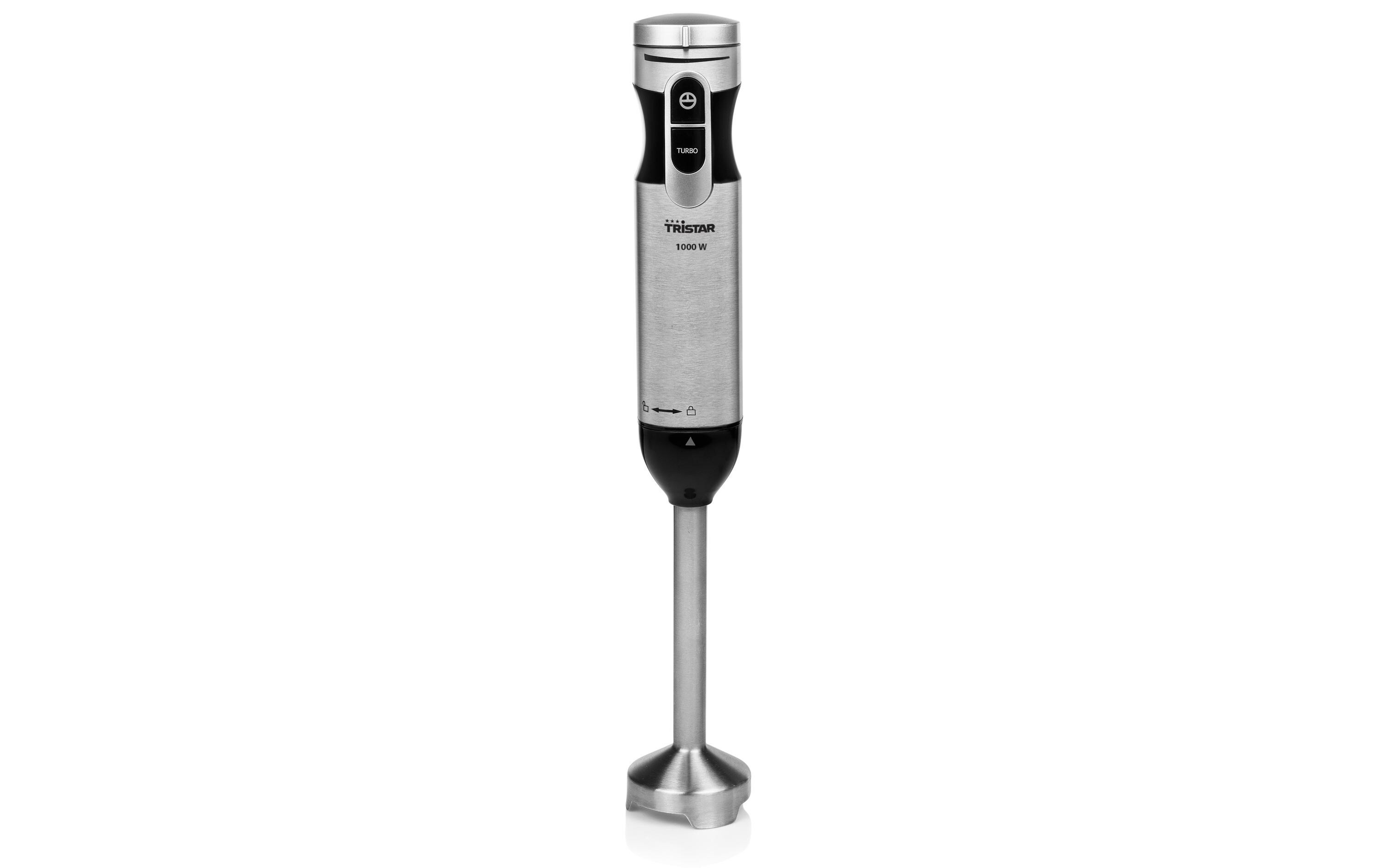 Stabmixer MX-4820PR 1000 W, SilberHandliches Küchengerät für Smoothies und Suppen