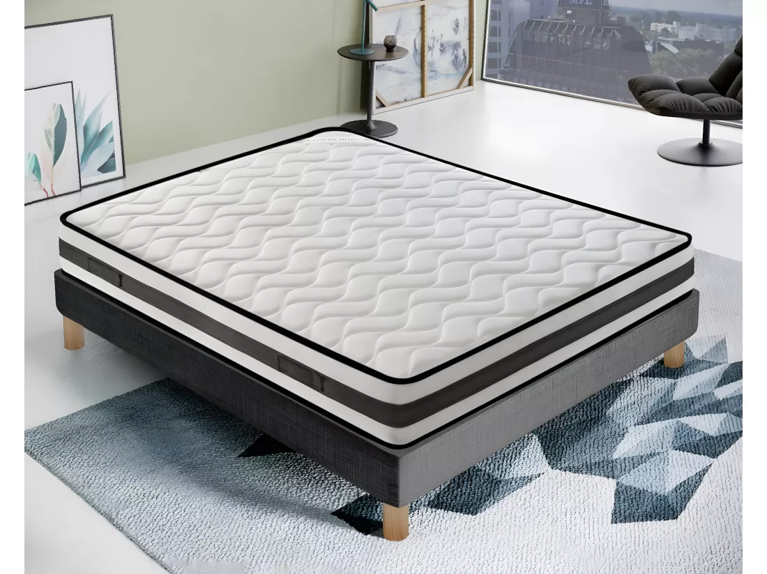 Matelas Waterfoam - Haute Densité - Haut 20 Cm - Réversible 160x200 cm