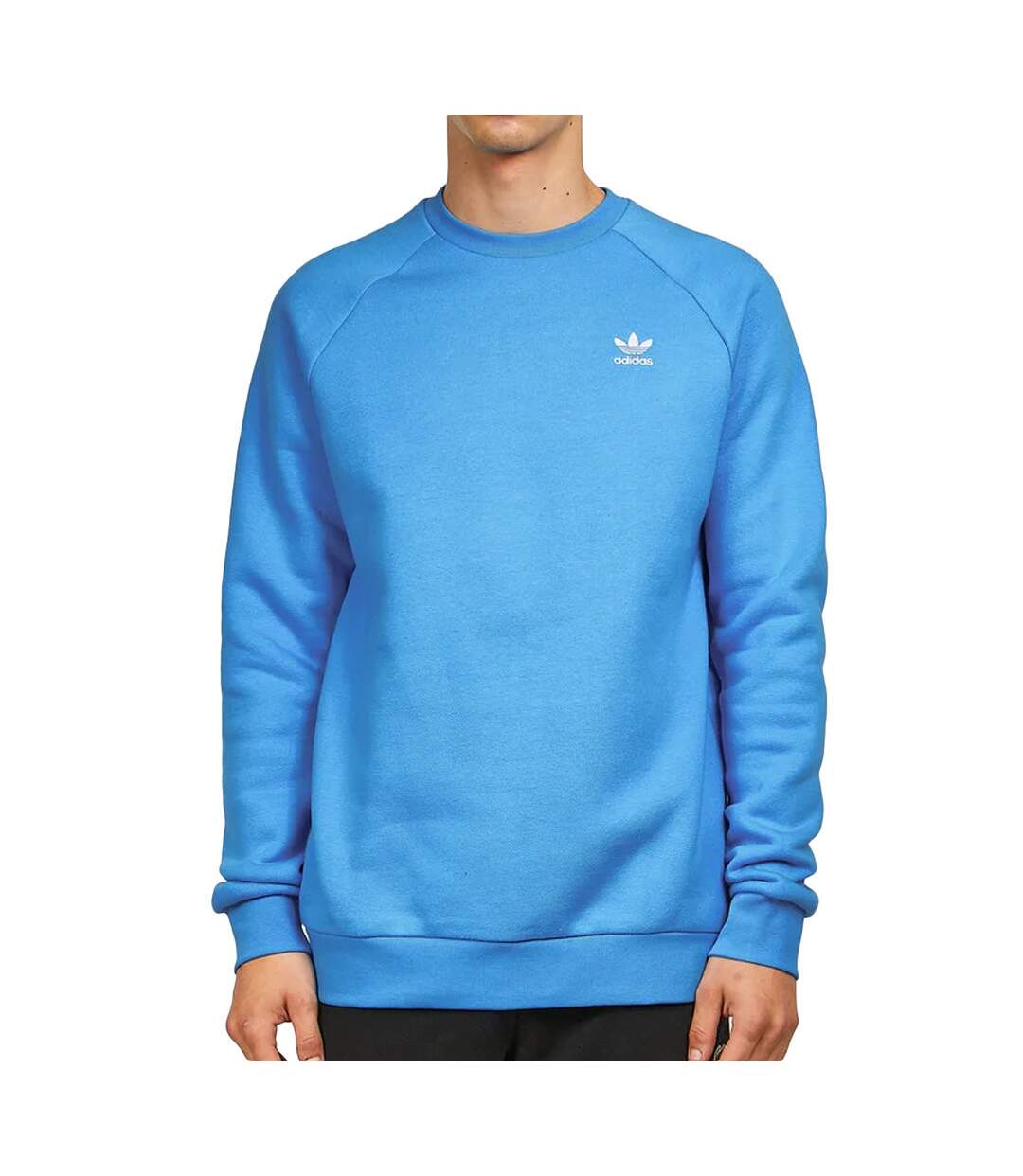 Sweat Bleu Homme Adidas Essential