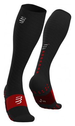 Paire de Chaussettes de Récupération Compressport Full Socks Recovery Noir