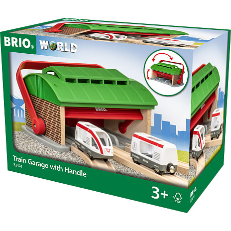BRIO 33474 Toggarage med bærehåndtag