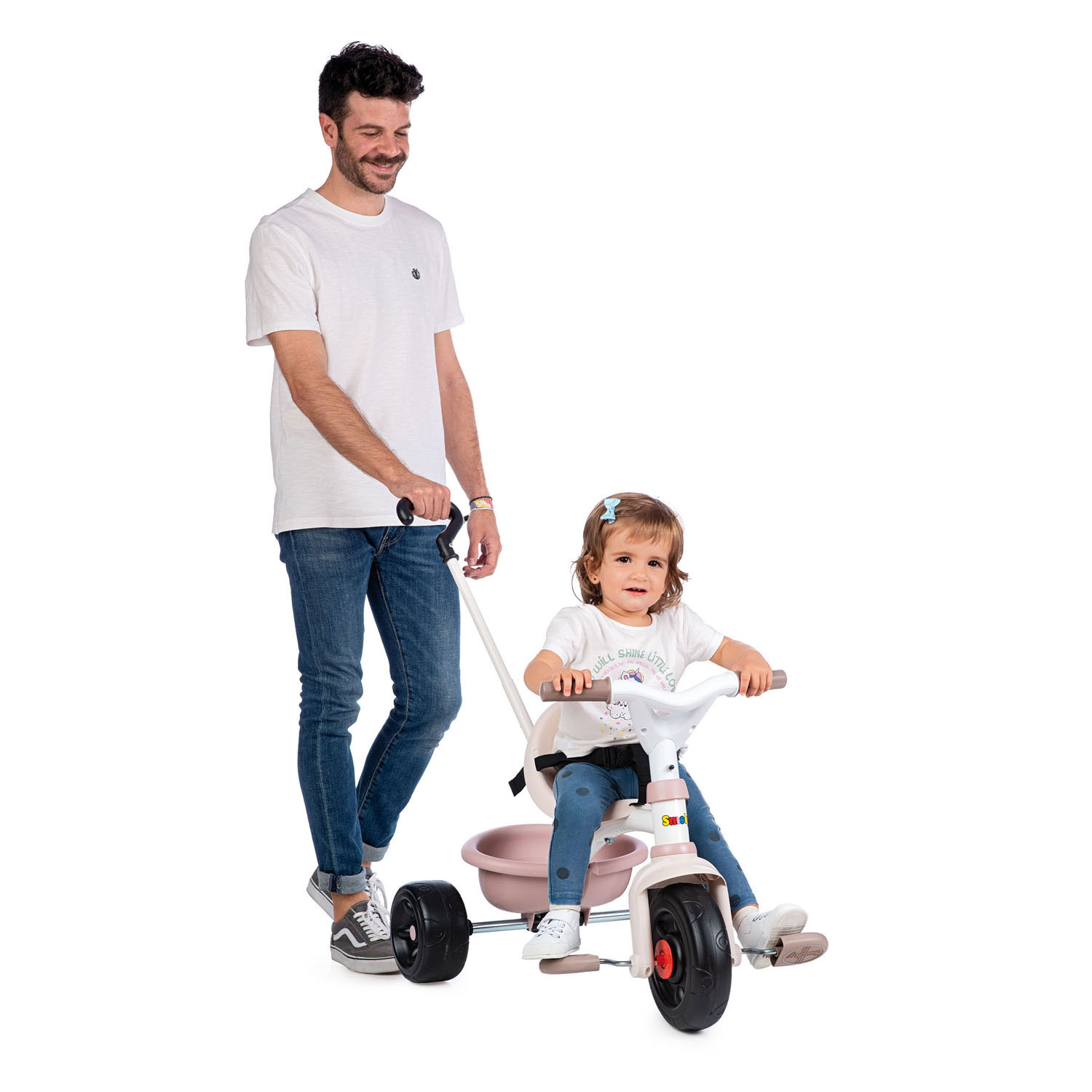 Smoby Be Fun Driewieler Roze