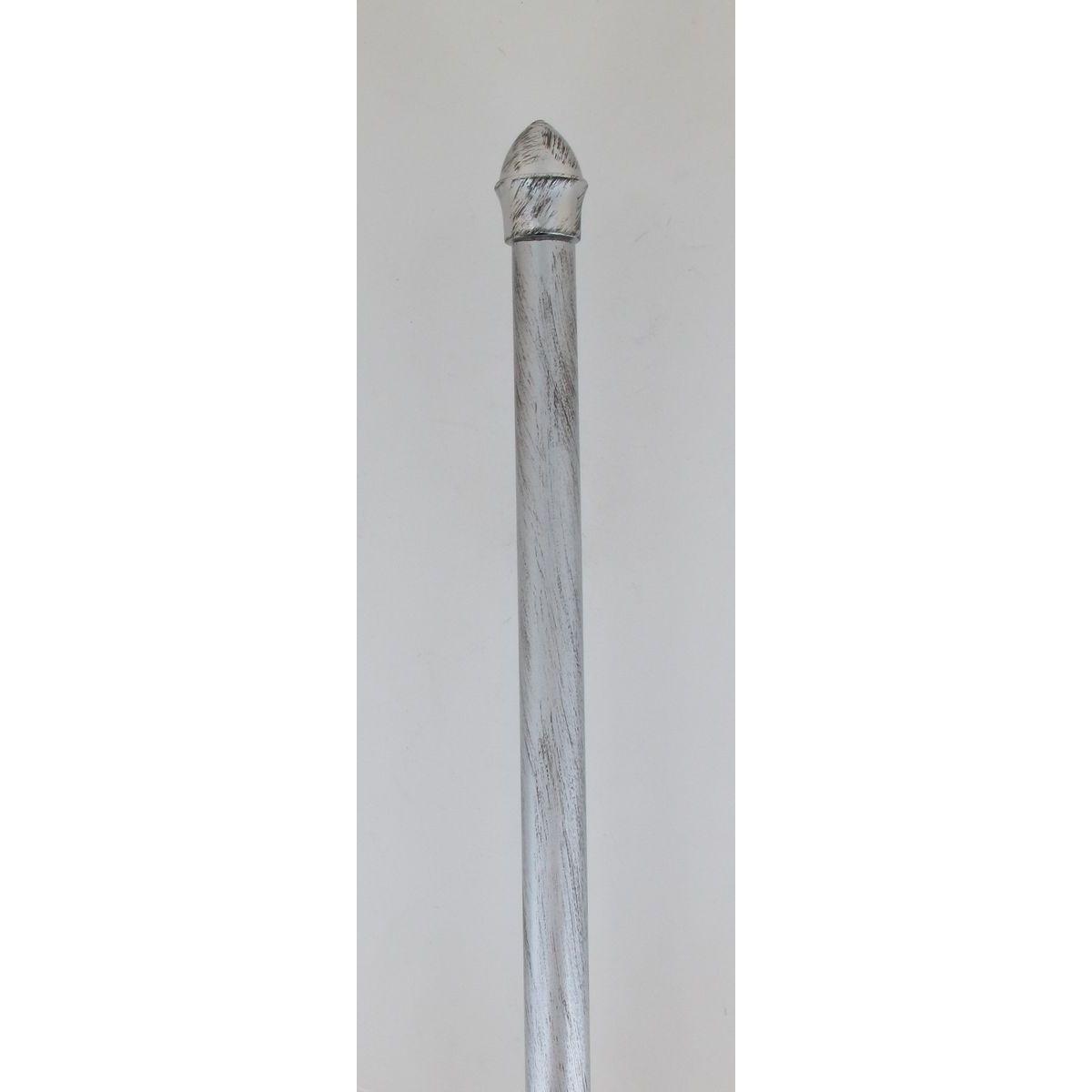 TRINGLE EXTENSI BISTROT 85X135 X1 ARGENT NOIR