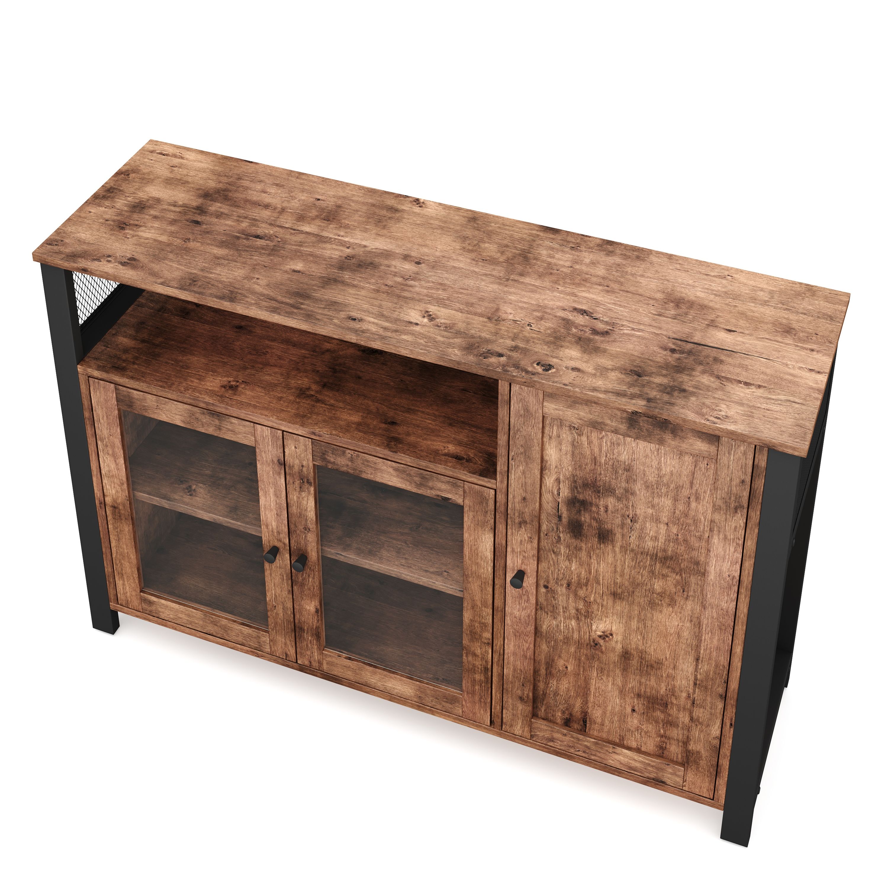 Sideboard Vitrine Vintage BONITA 110 x 75 cm