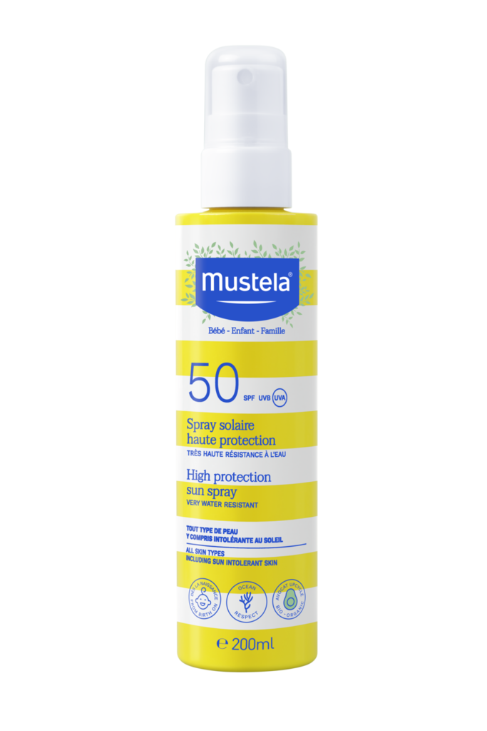 Mustela Sonnenschutz Sonnenspray<br>200 ml, Spray, flüssig, LSF50