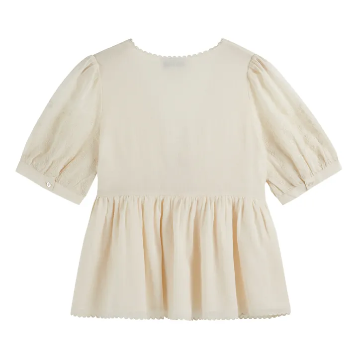 Emile et Ida Blouse Zorica Brodée - Collection Femme | Ecru