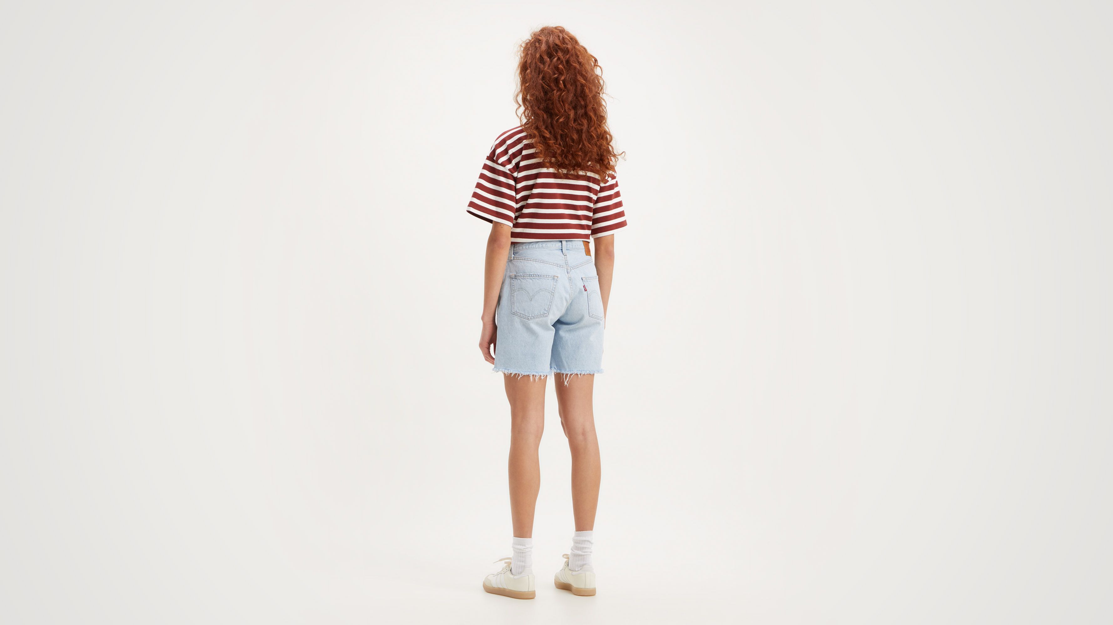 Short 501® ’90 - Light Indigo Destructed - Bleu