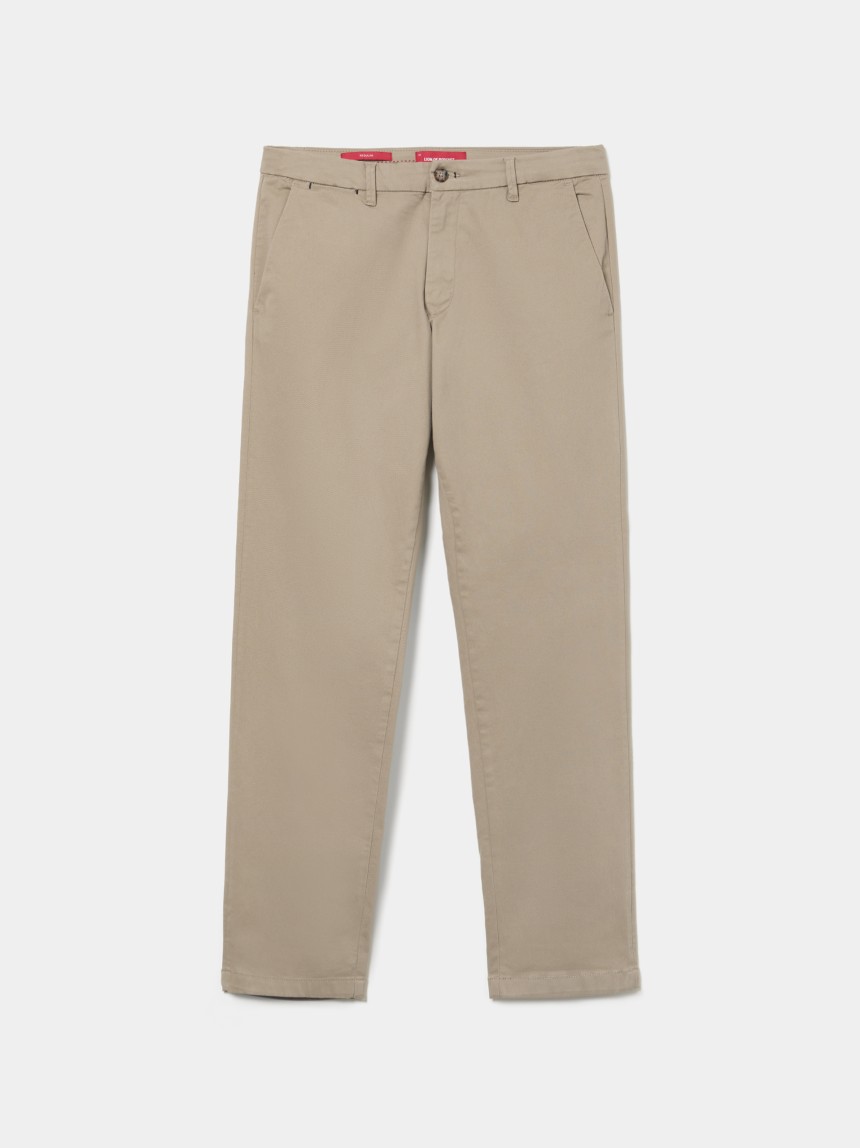 Calças chino regular fit