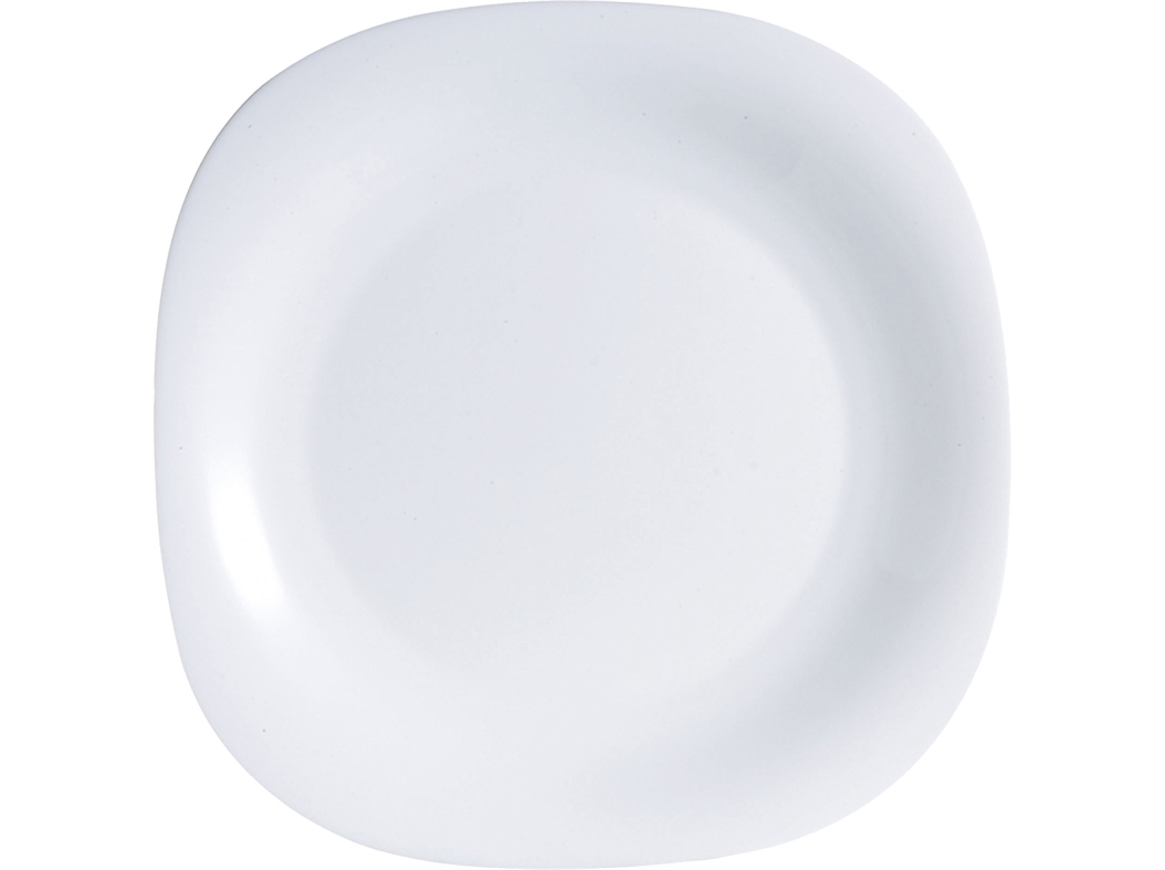 PRATO RASO CARINE LUMINARC BRANCO VIDRO Ø26CM