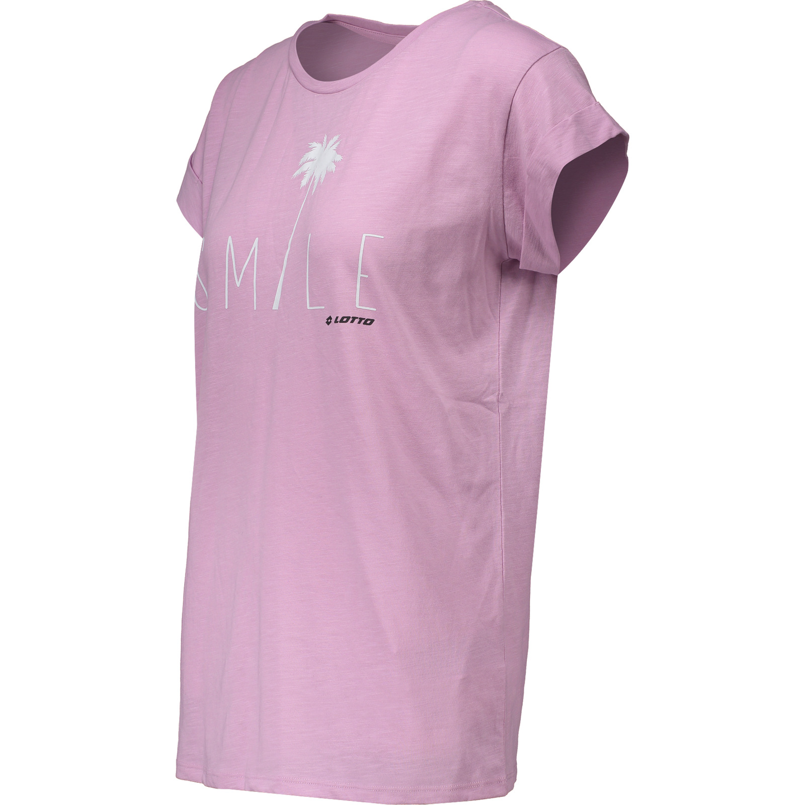 Lotto Damen-T-Shirt Smile L, schwarz