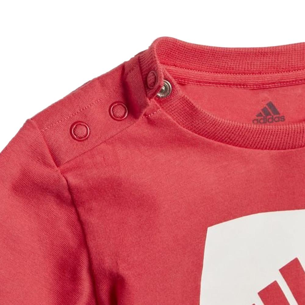 Adidas Ensemble rose/gris bébé fille Adidas I Logo Sum It