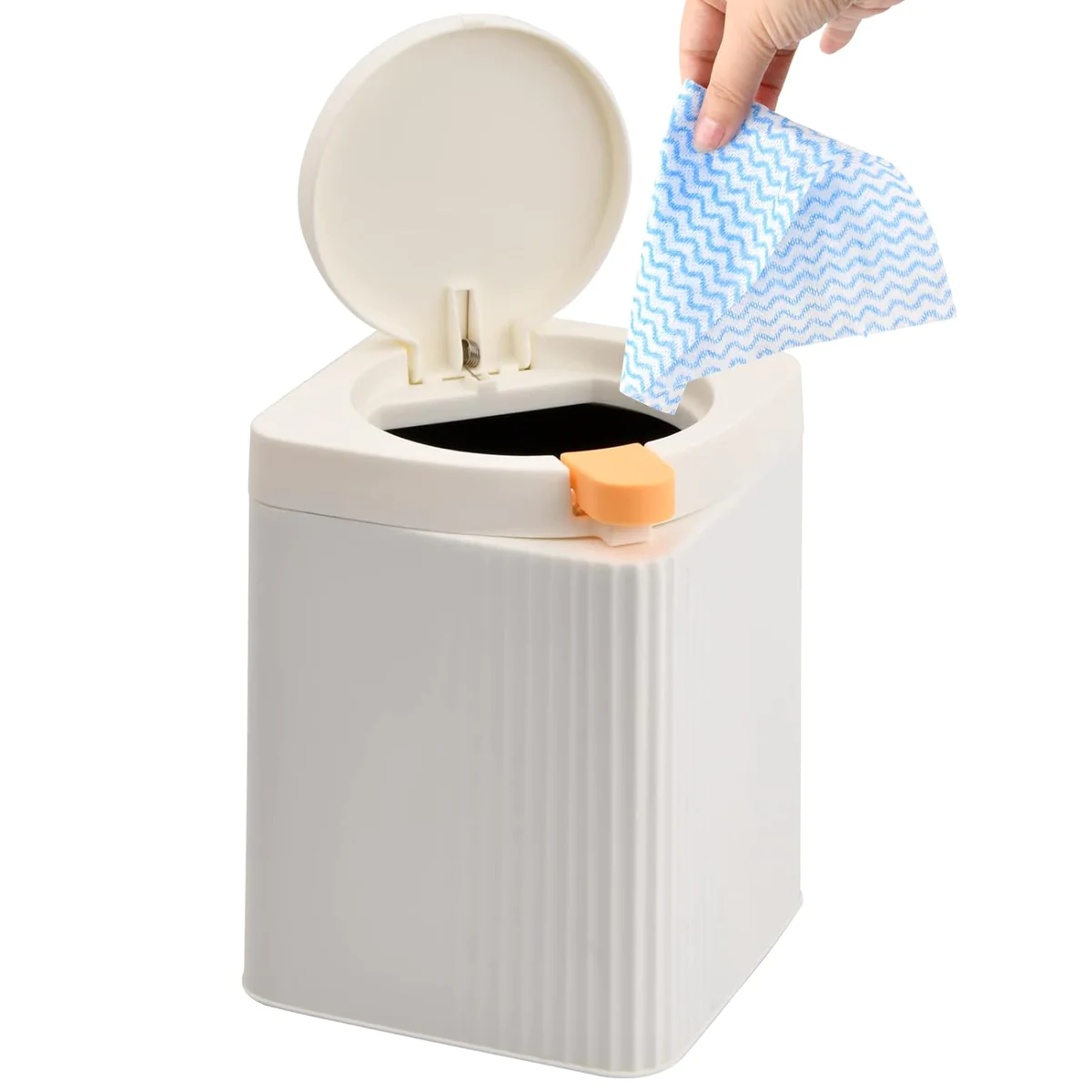 Petite Poubelle de Table de 2,5L blanc Vendos85