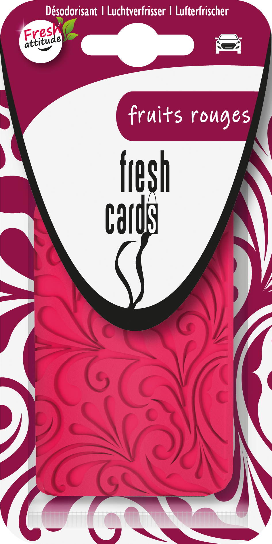 FRESH CARDS FRUITS ROUGES
