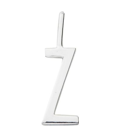 Design Letters Anhänger für Halskette - Z - Silber