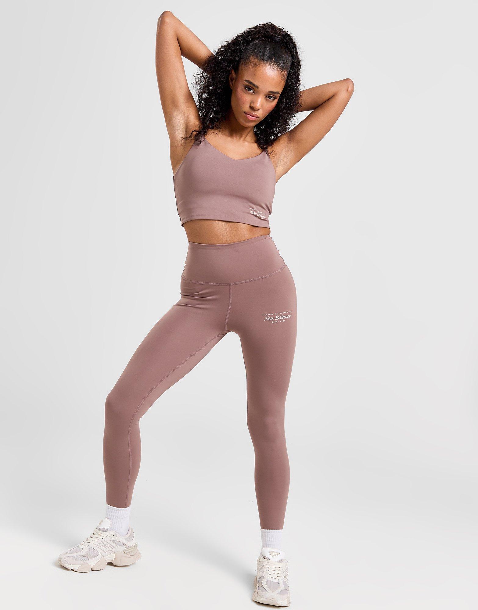 New Balance Brassière de Sport Script Femme