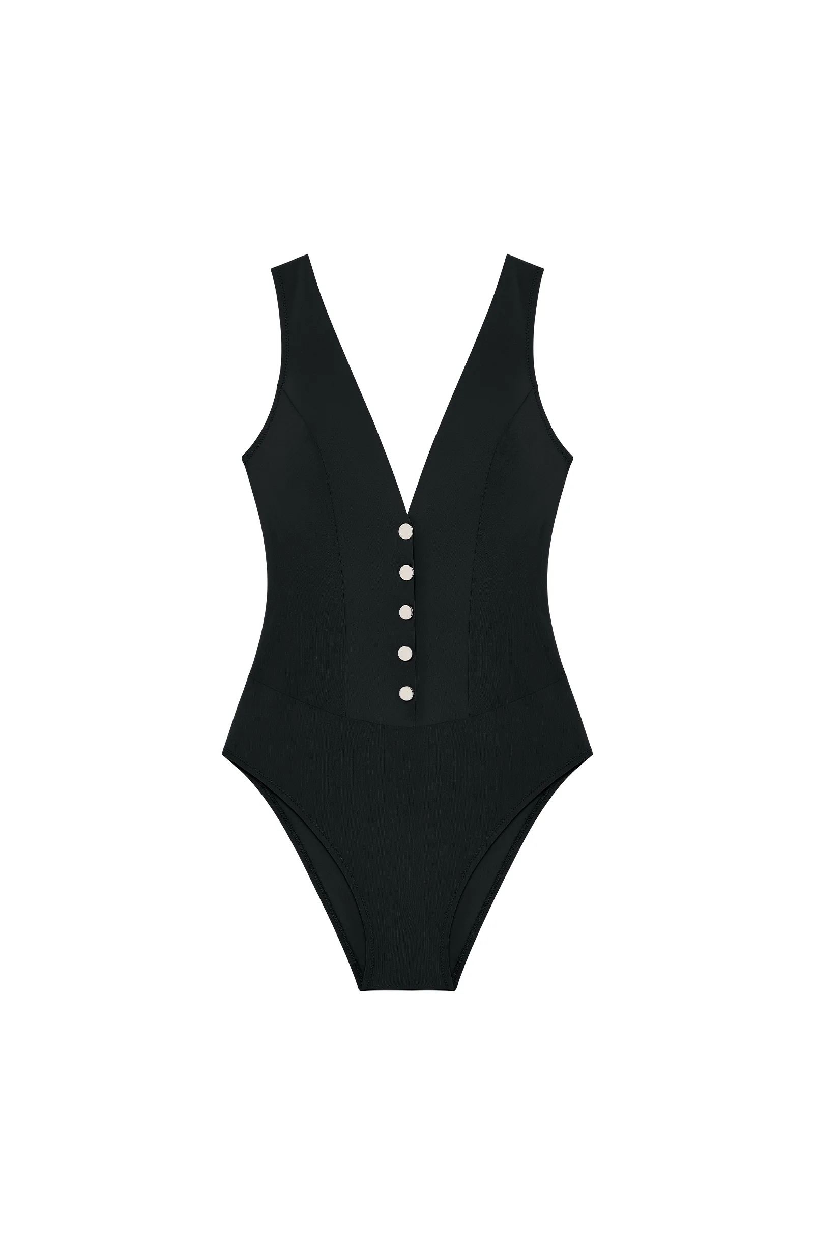 gillie Maillot de bain une pièce nageur noir Noir