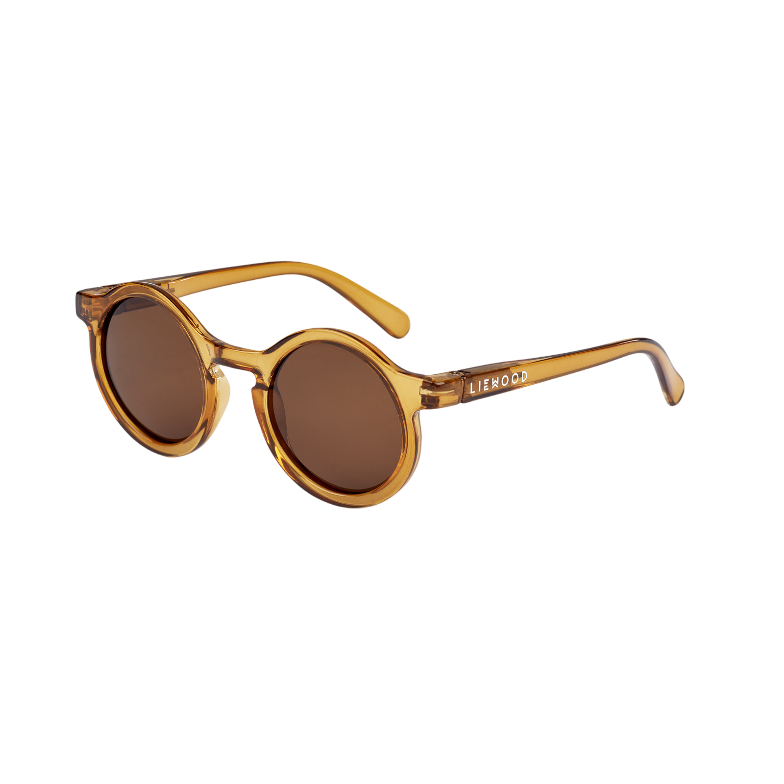 Sonnenbrille Darla Mustard transparent 4-10 J.