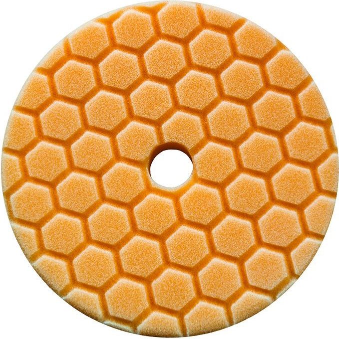 Chemical Guys - Hex-Logic Quantum Polijstpad - Oranje - Foam - Diameter 130 mm