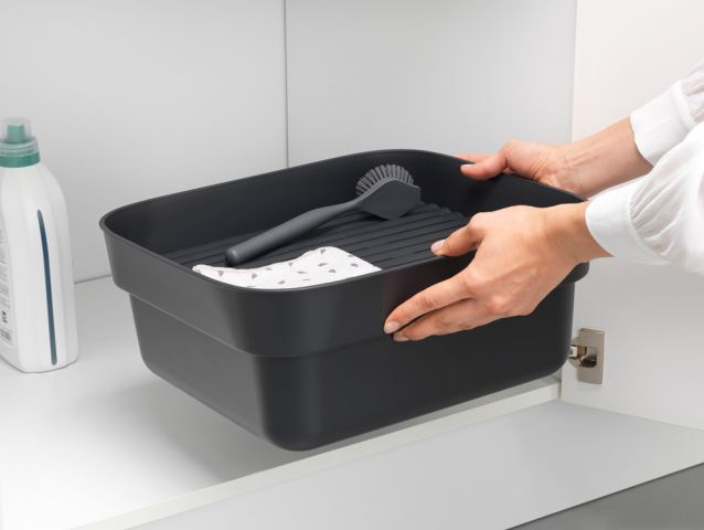 Afwasbak met Droogrek SinkSide - Dark Grey