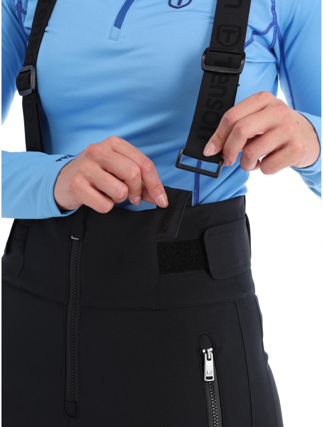 Grace Bib softshell skibroek dames