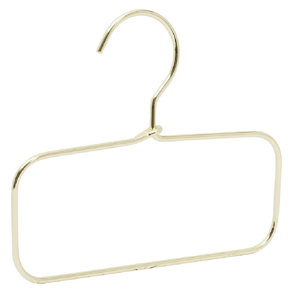 Cintre accessoire métal jaune doré x3