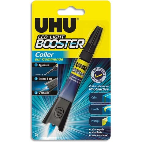 Colle instantanée LED-LIGHT BOOSTER, tube de 3 g