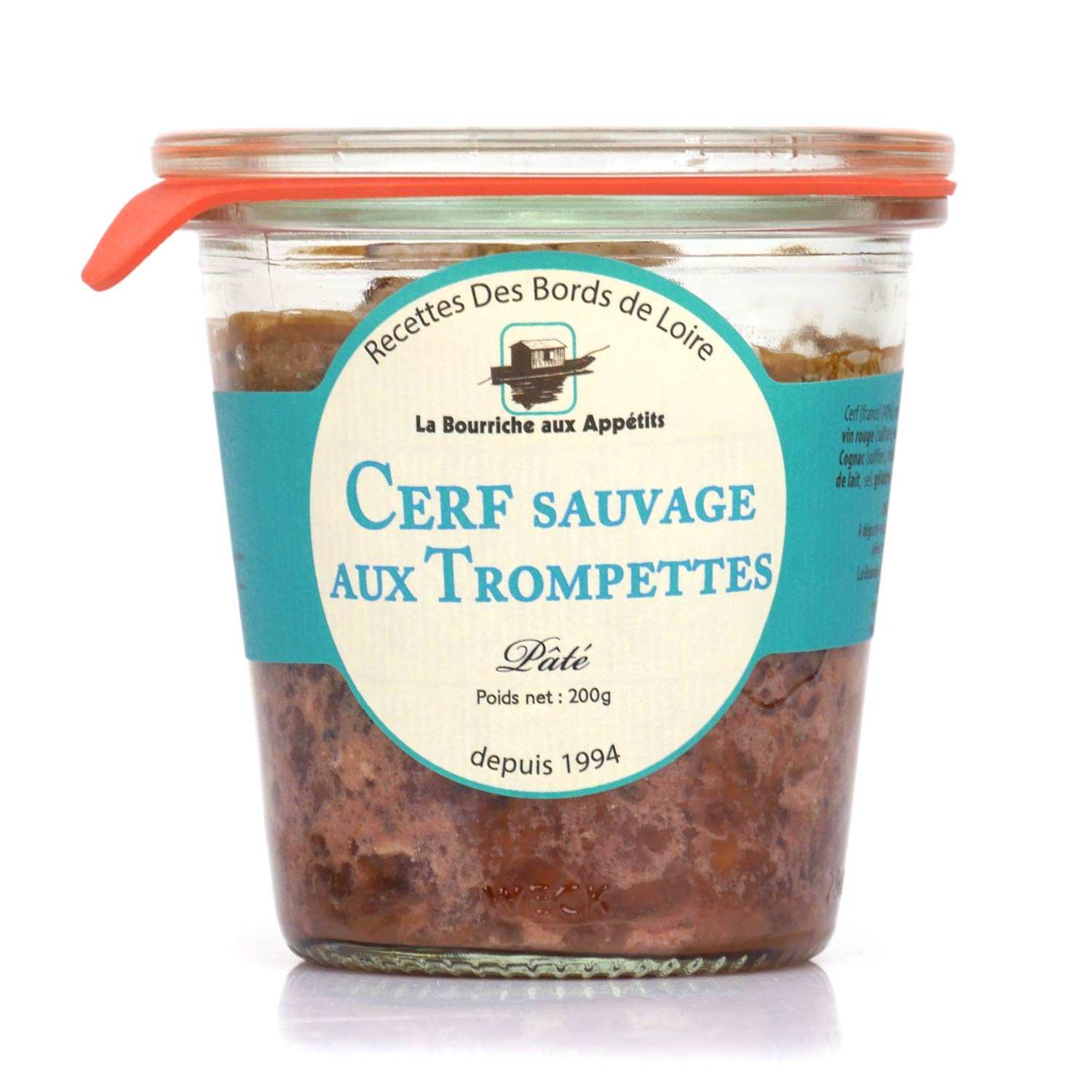 Paté de cerf aux trompettes