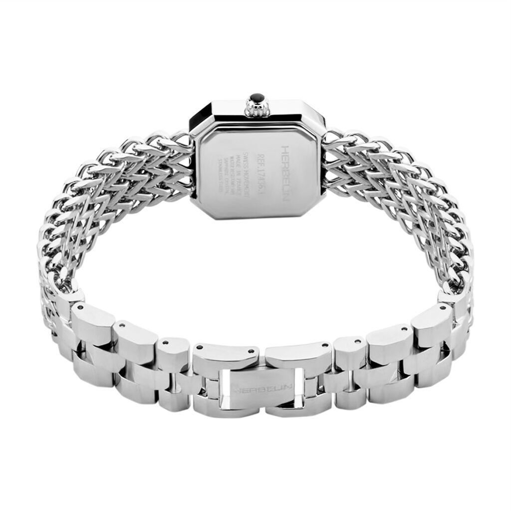 Montre Michel Herbelin Octogone Nacre Noire