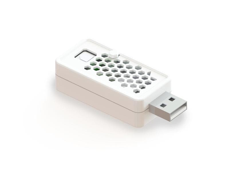 Luxafor CO2 Dongle Wissen, wann es Zeit ist aufzustehen – Erhalten Sie genaue Informationen zur Luftqualität