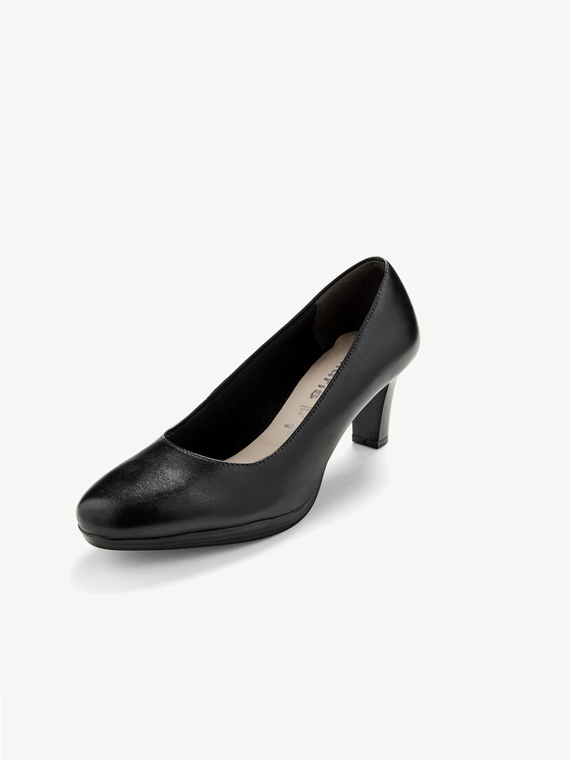 Leren Pumps - zwart