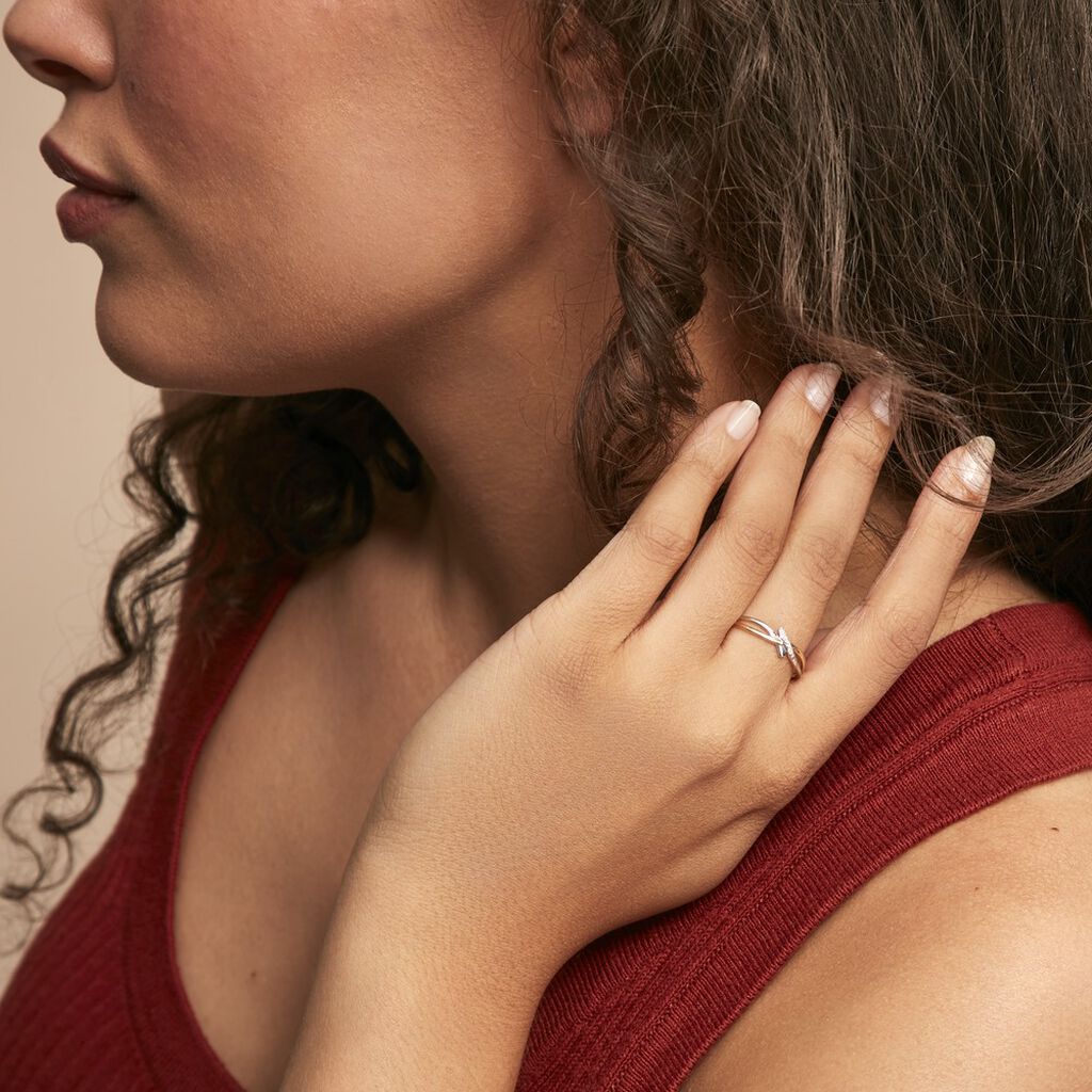 Bague Soukayna Or Bicolore Diamant