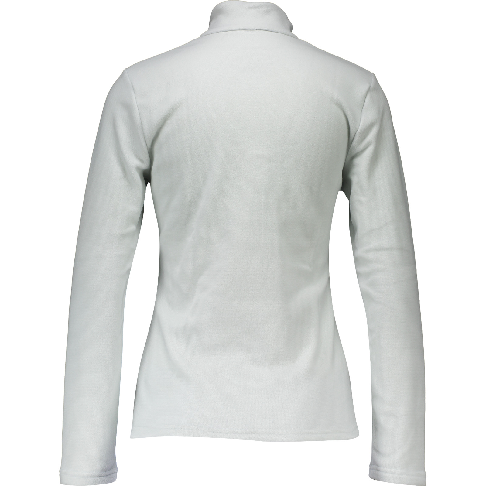 Odlo Damen-Fleecepullover Mid Layer Half Zip L, hellgrau