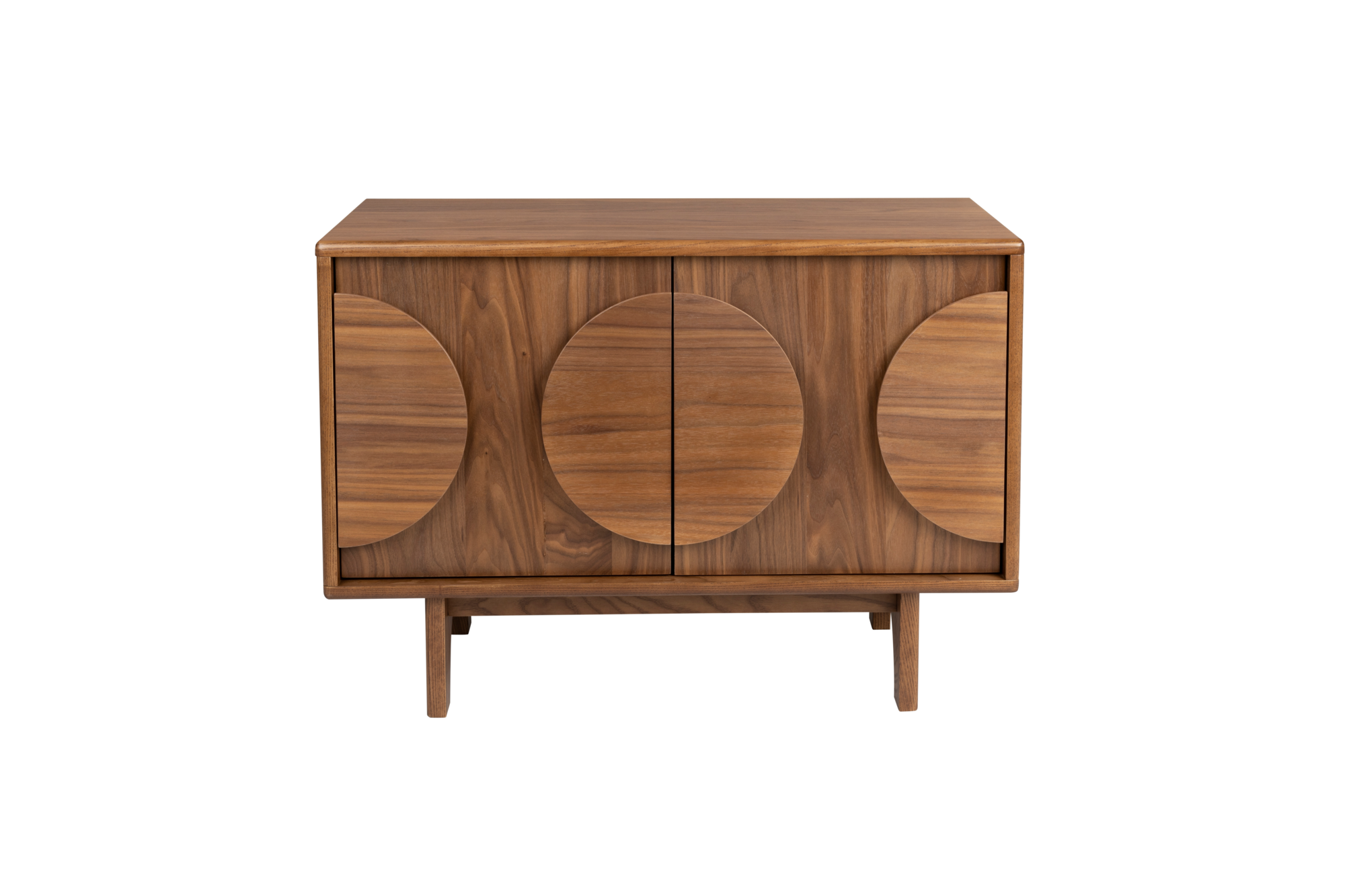 SIDEBOARD GROOVE 2 DOORS WALNUT