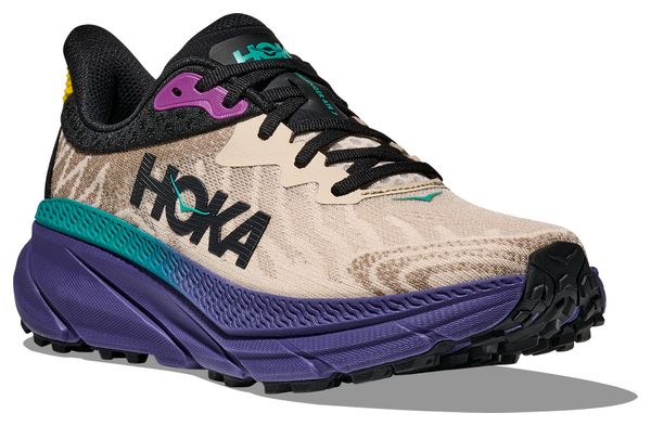 Chaussures Trail Hoka Challenger 7 Beige/Multicolore Homme