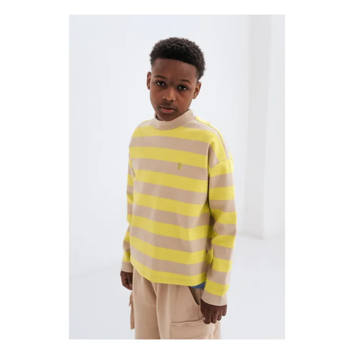 Repose AMS Sweat Coton Bio Oversize Boxy | Jaune