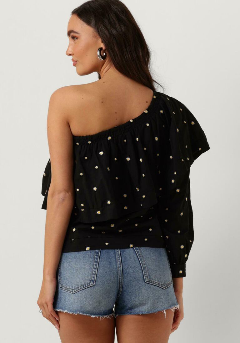 ROUGH STUDIOS zwarte rough studios blouse dulce top