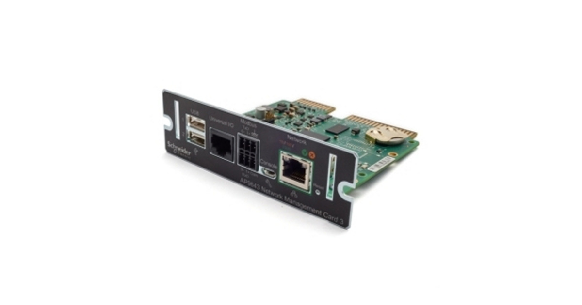 APCAPC UPS Network Management Card 3 AP9643 uitbreidingsmodule