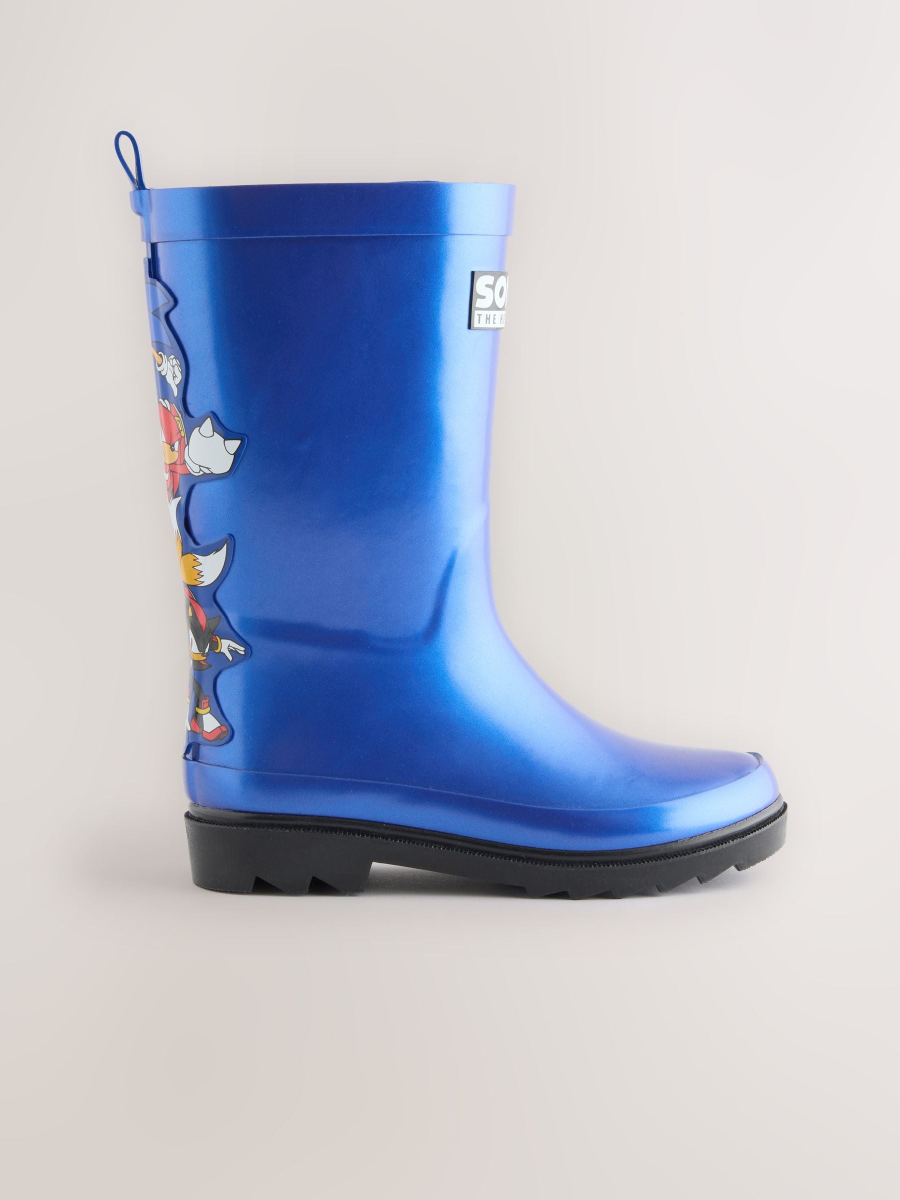 Blauw metallic - Sonic Laarzen