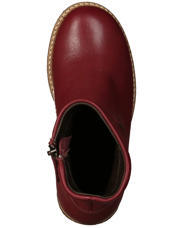 Leder-Boots STERNSTUNDE in bordeaux