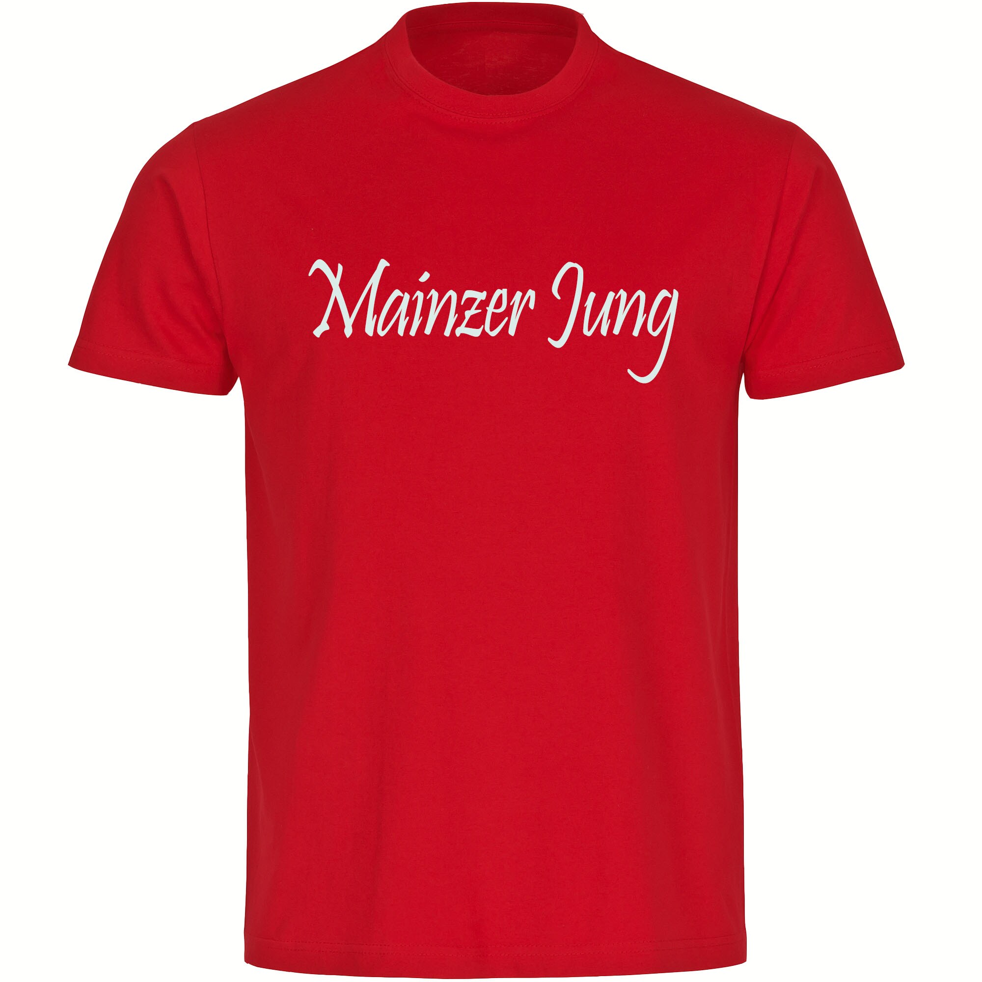 multifanshop® Kinder T-Shirt - Mainz - Mainzer Jung - Druck weiß
