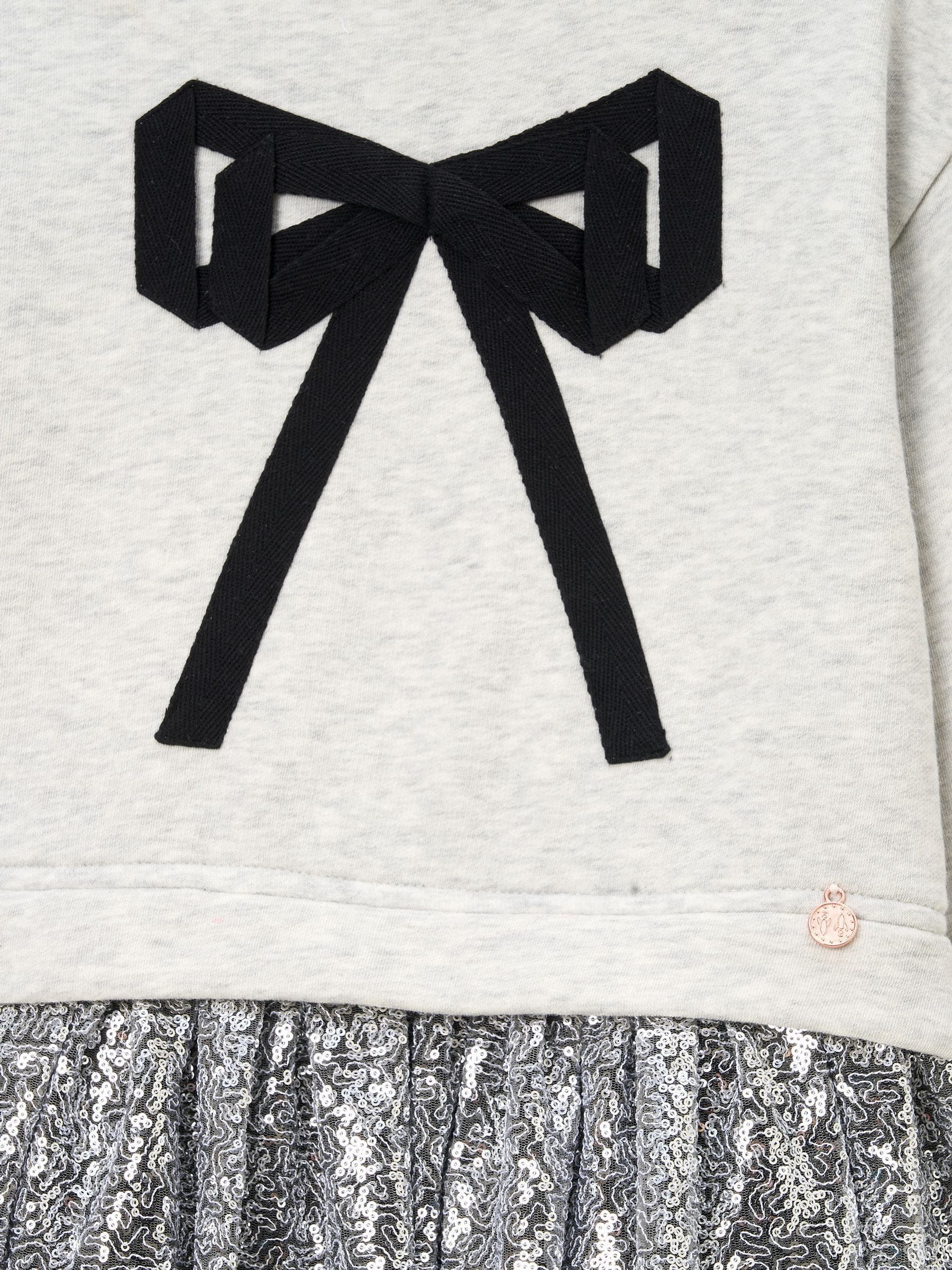 Angel & Rocket Ella Sequin Skirt Sweat Dress