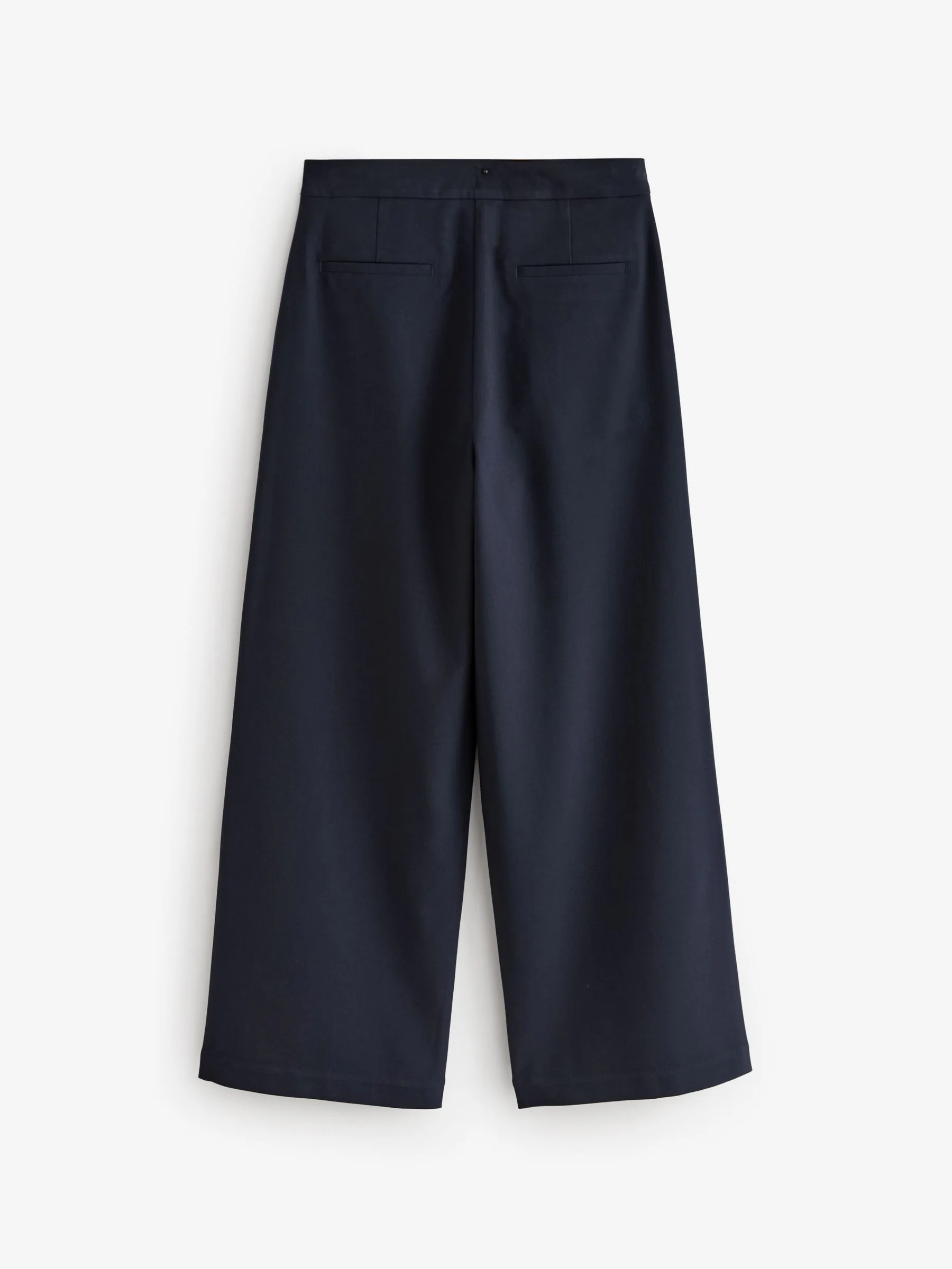 Marineblauw - Schoolbroek met wijde pijpen voor oudere kinderen (9-18 jr)